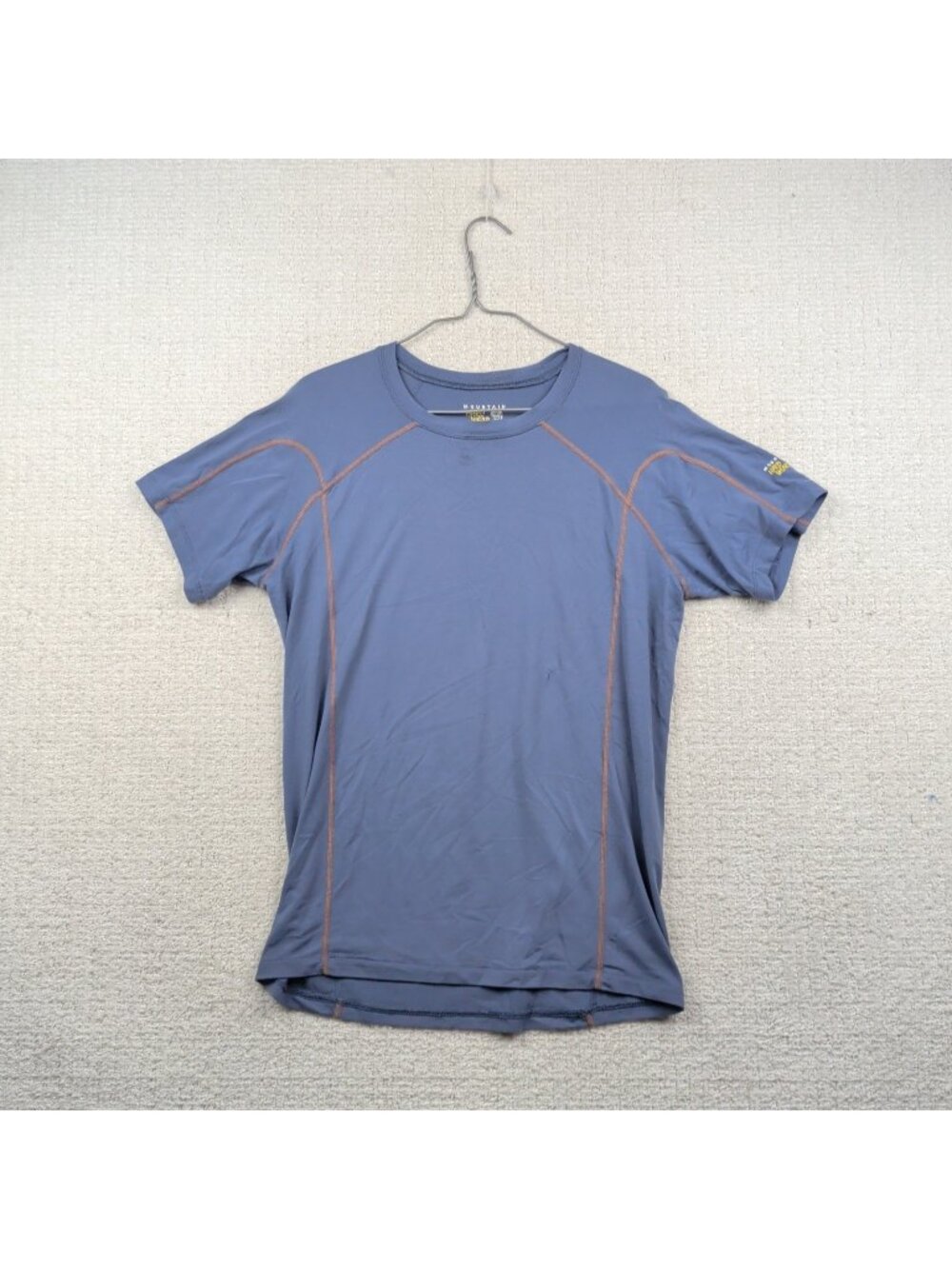 Y2K Mountain Hardwear Performance Tee Base Layer Shirt Men S Blue Gorpcore Read